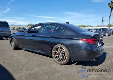 2021 BMW M5 z USA, uszkodzony, nr VIN WBS83CH05MCF80510